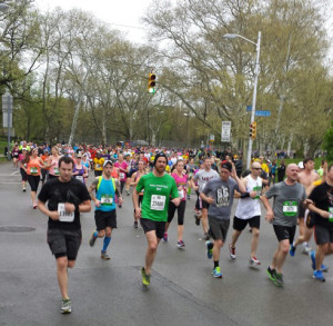 Marathon Passes through West Park