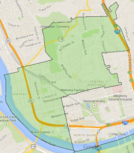 City of Pittsburgh District 6 Map